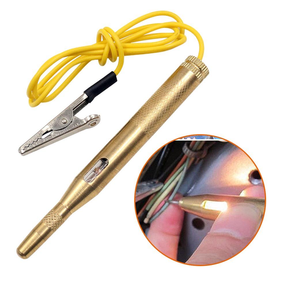Practical New Test Pens Car Circuit Fuse Electrical Testers Voltage Tester 6V/12V/24V Probe Pen Pencil Test Light