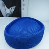 Summer Women's Stewardess Cap Beret Paper Straw Sun Hat Outdoor Artistic Painter's Hat Beach Beret