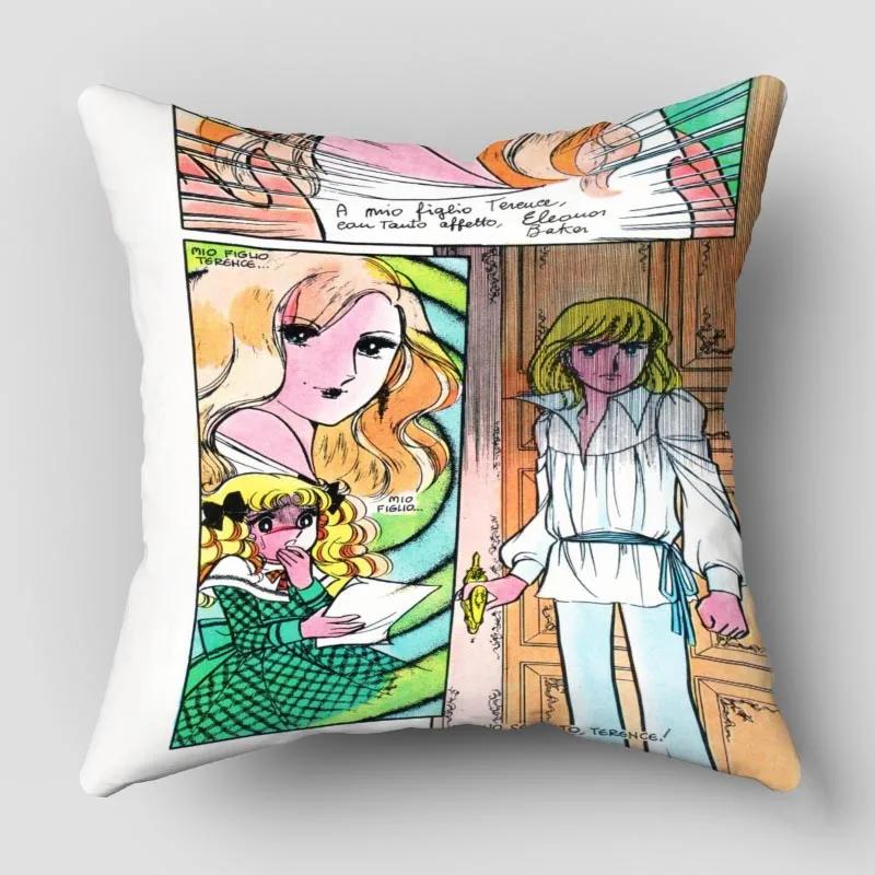 Candy Candy Kissenbezug Kissenbezug zum Anpassen Modernes Zuhause Dekokissenbezug für Wohnzimmer 45x45cm