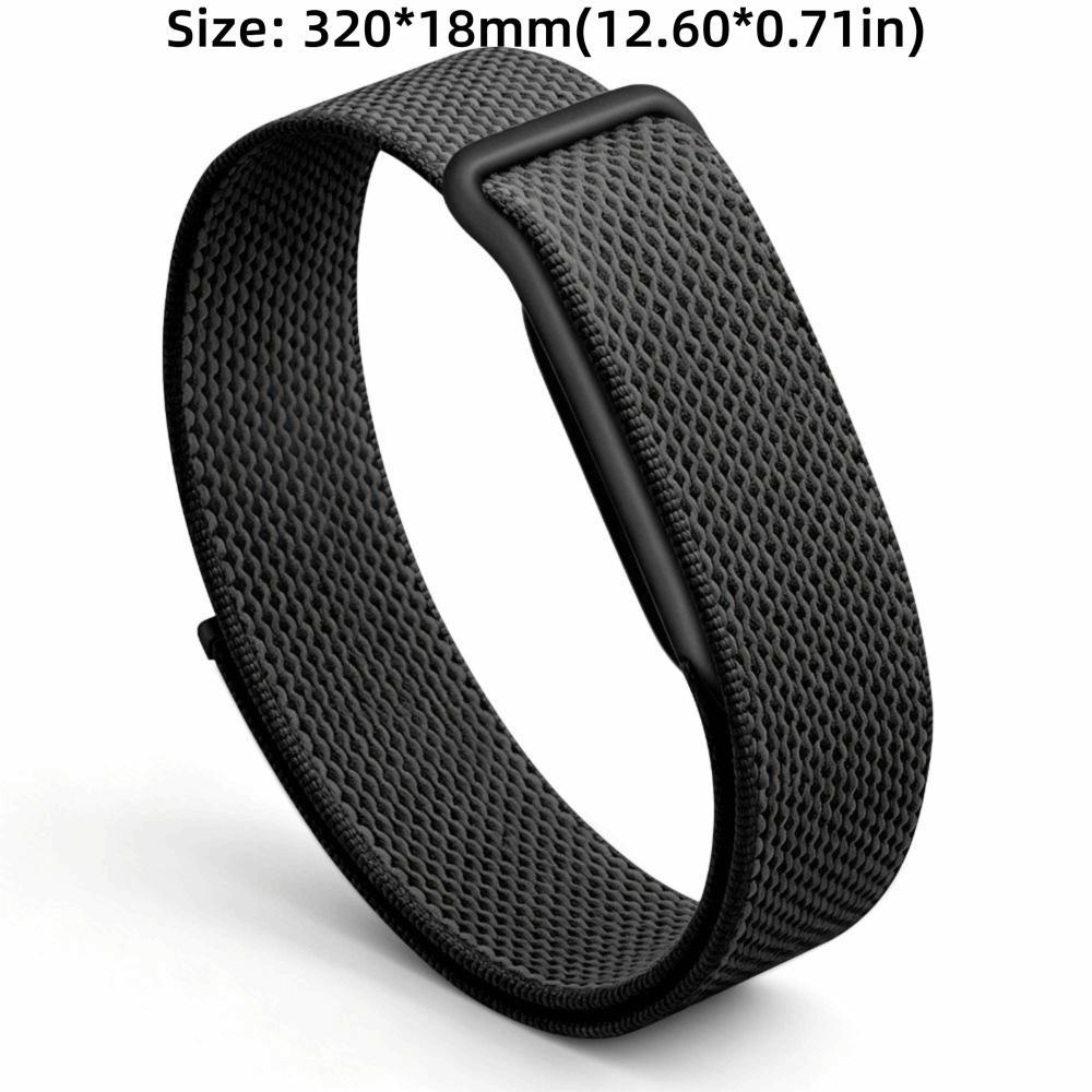 Schlaufe Nylon Band Verstellbares Sport Armband Ersatzband für Google Fitbit Air Fitness Tracker