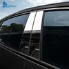 Carbon Fiber Pattern B C Pillars Trim Sticker For Mazda 3 BP Axela 2019 2020 2021 2022 2023 2024 2025 Black Protect Accessories
