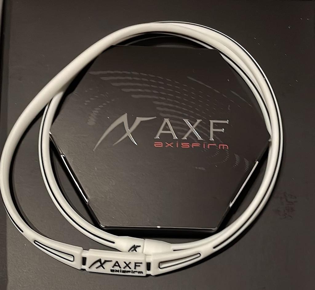 AXF Silicone Necklace AXF-001 (M(45cm), white)