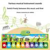 Kids Music Play Mat with 8 Instrument Sounds for Sensory Development Piano Mat for Toddlers Child To Boost Coordination
