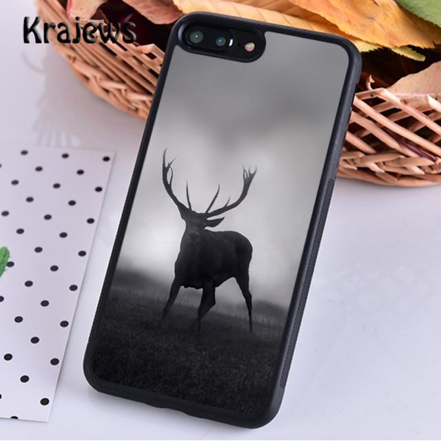 Stag Bull Moose Reindeer Deer For iPhone 17 Air 16 Phone Case Cover 15 14 Plus 12 13 Pro Max Coque Shell Fundas
