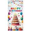 Banner Ice Cream Graphics Festive Backdrop Birthday Event Background Pennant Banners Party Celebration Display For Festive