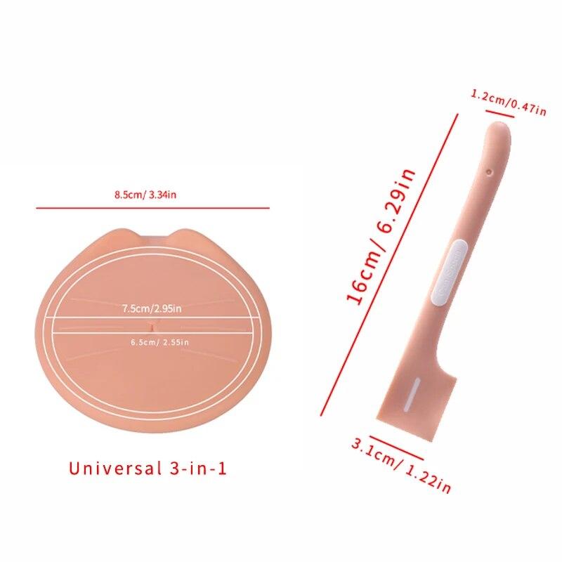 Pet Canned Spoon 3 In 1 Universal Sealing Lids Feeding Stirring Long Handle Cat Scoop Pet Feeding Tableware Accessories