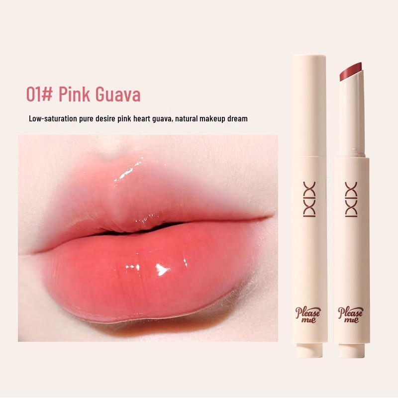 Xixi Winter Light Honey Lip Gloss: Non-Sticky, Water-Gloss Finish for Plump, Shiny Lips
