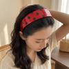 Retro Acetate Plate Headband Sweet Headwear Korean Style Polka Dot Hair Hoop Commute