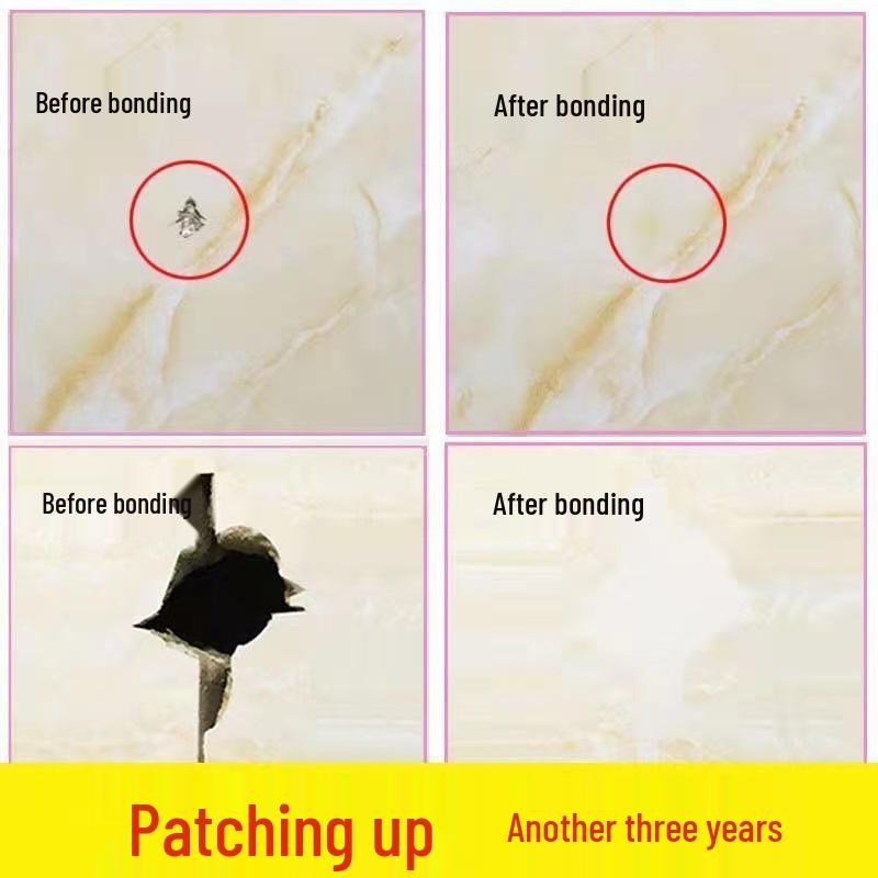 Marmor- & Keramik Schnelltrocknende Fliesenreparaturpaste für Böden und Waschbecken
