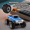 1/36 4WD Mini RC Crawler Car Radio Control Off-road Vehicles Light System Remote Control RTR Model Toy for Kids Adults 3601 3602