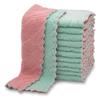 10/pcs Microfiber Kitchen Cloth Dish Towels Super Absorbent Coral Velvet Dishtowels Nonstick Oil Washable Fast Drying