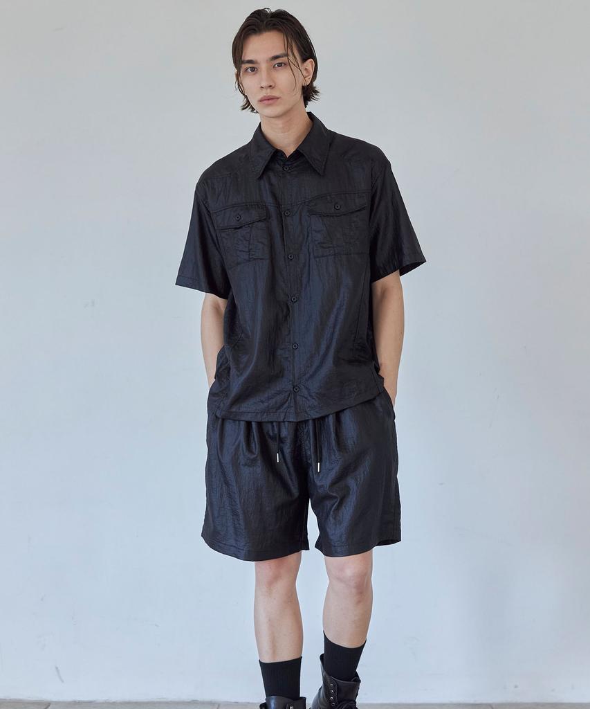 SENTAIR Glossy Shorts_Black