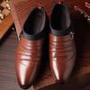 Leather Shoes Men's Business Casual Formal Wear British Men's Youth Leather Shoes