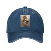 Horse Galloping In The Desert Illustration Denim Cap Casual Baseball Caps Adjustable Hat Summer Unisex Baseball Hats