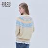 Teenie Weenie Women's Striped Bear Knitted Cardigan