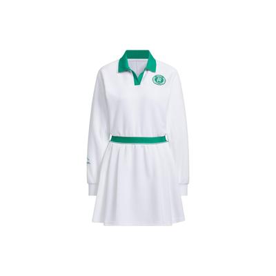 Verbiage Long Sleeve Dress Women Dress White JE3623