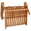 Vidaxl Adirondack Garden Bench, 126 Cm, Solid Acacia Wood