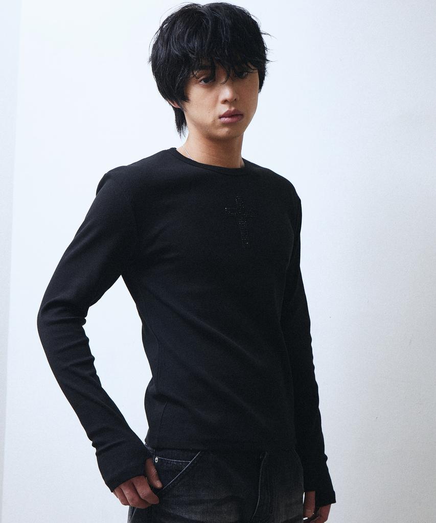 Lekim Cubic Cross Long Sleeve (Black)