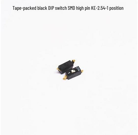 DIP Switch 2.54mm Pitch 1P-10P Through-Hole/SMT