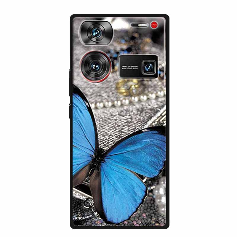 For ZTE Nubia Z60 Ultra Case Animals Soft Silicone TPU Cover Phone Cases For ZTE Nubia Z60Ultra 5G Protective Cool Wolf Coque