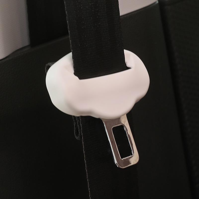 1Pcs Anti-Scratch Rubber Car Seat Buckle Protector Clip Protection Cover Universal Seat Belt Buckle Cover For Suv Sedan
