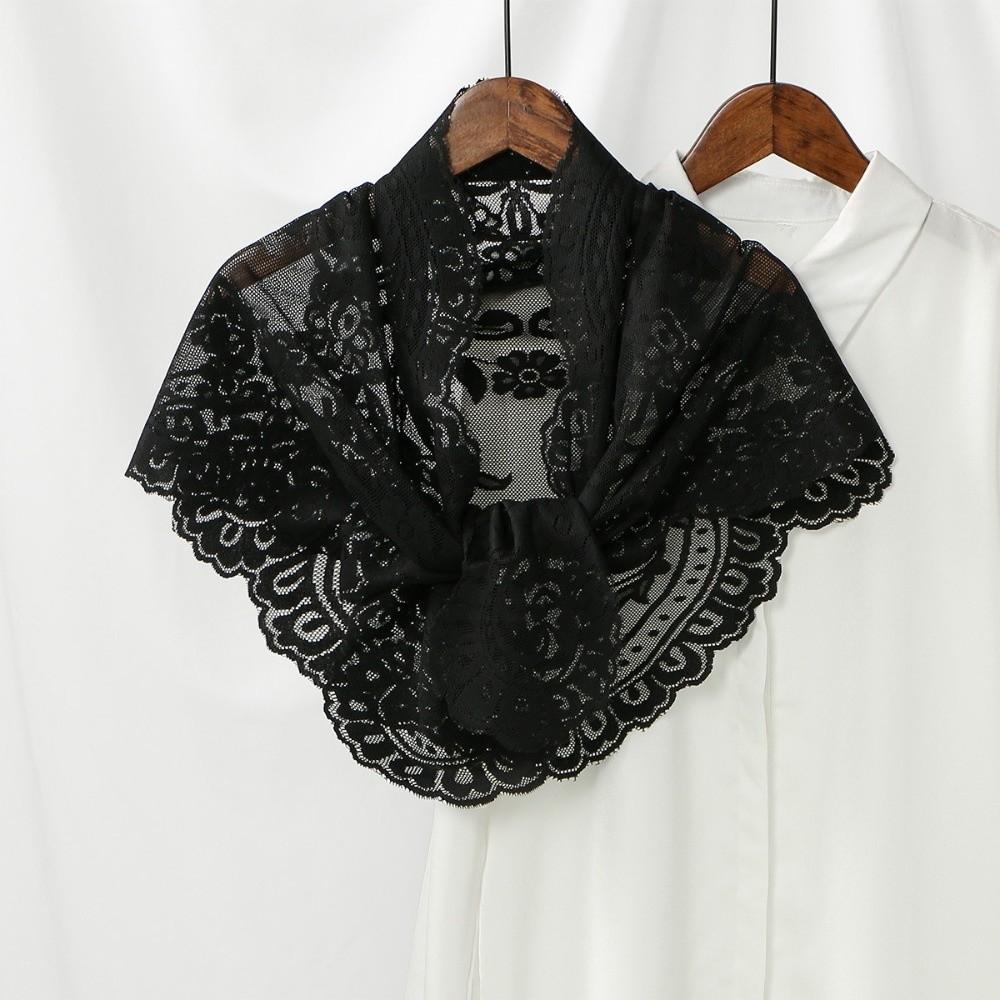 Vintage Head Covering Scarf Shawl Elegant Wedding Headscarf Embroidered Flower Scarf Party