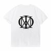 Heißer Verkauf Sommer 100% Baumwolle Dream Theater Logo T-Shirt Unisex Kurze Ärmel Cooles T-Shirt Hip Hop Streetwear Rundhals-T-Shirt