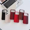 Light Luxury Crocodile Pattern Apple 17 Mobile Phone Case Half Pack 17pro Hard Anti-drop Heat Dissipation 16promax Mobile Phone Case Advanced