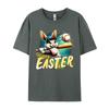 Unisex Tshirts Funny Bunny Baseball Unisex Special Leisure Tops Tees Cotton Fabric T Shirt Printed On Normal T Shirt
