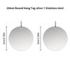 20mm/30mm Stainless Steel Pet Identification Hangtags With Mirror Polisheds Finish Lasers Etcheds For Medicals Access