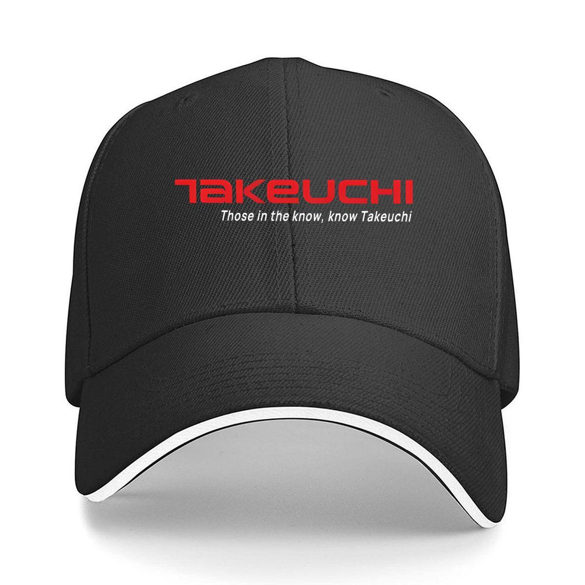 

Takeuchi Brand Identity Sandwich Baseball Cap For WoUnisexs Unisex FeUnisex Beach Dad Hat Hip Hop Snapback Cap One Size