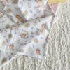 Korean Style 100% Cotton Digital Print Cartoon Fabric for Children's, Family, and Homewear DIY