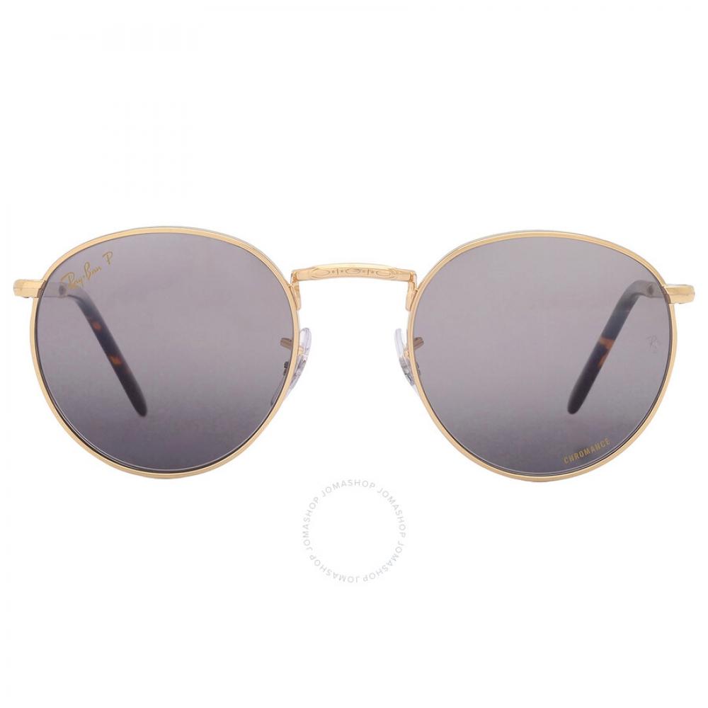 

Новые круглые поляризованные солнцезащитные очки унисекс с прозрачным градиентом Ray Ban RB3637 9196G3 50