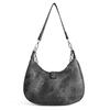 Versatile Fashion Trend New Moon Bag, Retro Crossbody Bag with Shoulder Strap and Chain Handle Bag