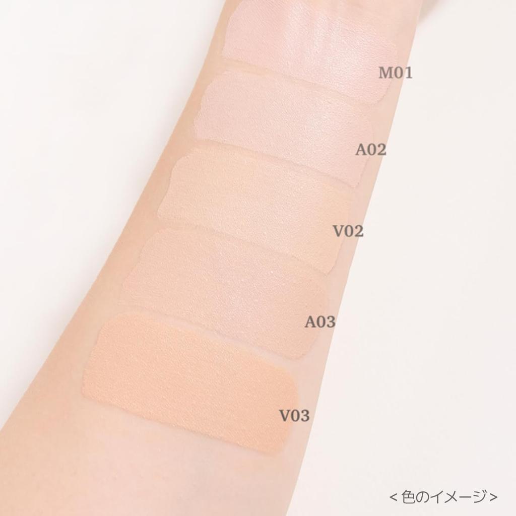 VDL Cover Stain Perfecting Cushion Foundation A02 Natural Ocher 01 13 g SPF35 Foundation Bröckelt nicht Deckkraft 0 Kyoki-Grade-Kissen Koreanisch