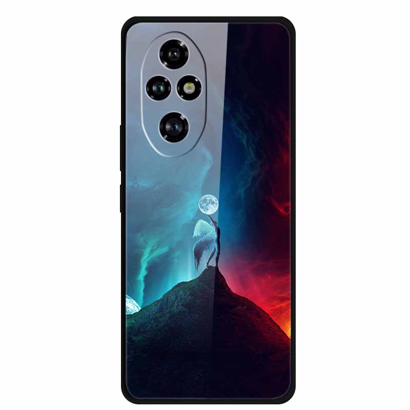 Tempered Glass Case For Honor 200 Pro Case Hard Phone Back Cover Soft Bumper For Honor 200 Pro Case Honor200 Pro 200Pro Bag Capa