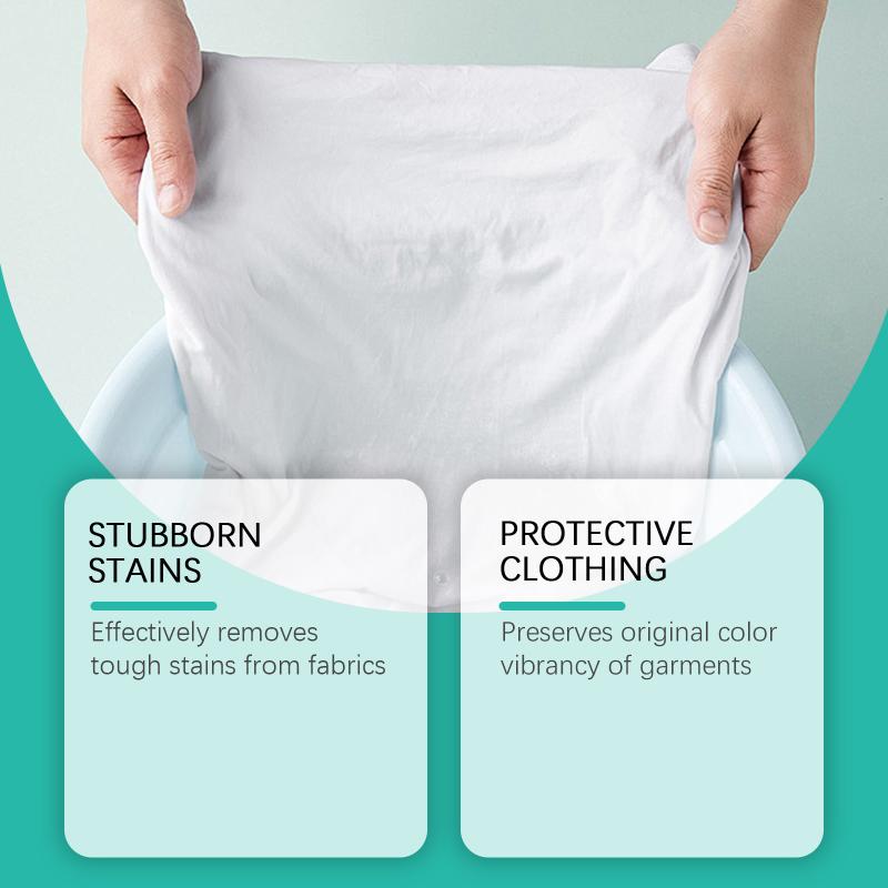 Powerful Laundry Emulsion Stain Remover Household Clothing for Old Clothes Color Safe Long Lasting Floral Fragrance