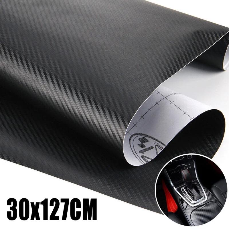 30 x 127 cm Samolepky na auto 3D karbonové fólie na auto