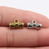 Small Tube Bail Three Way Connector Antique Bronze Zinc Alloy Jewelry Making Handmade Accessories Style