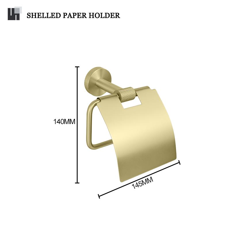 Brushed Gold Stainless Steel Knurling Towel Bar Holder Toilet Roll Holder Bathrobe Hook Hanger Towel Holder Bathroom Accessories