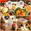 20pcs Disposable Napkins with Blessing Language Pattern Print for Wedding,Parties,and Daily Use for Thanksgiving Fall Christmas Table Decoration