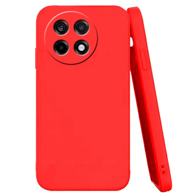 For Cover Oneplus 13R Case For Oneplus 13R Capas Shockproof Original Liquid Silicone Bumper Soft Case Oneplus 13 13R Fundas