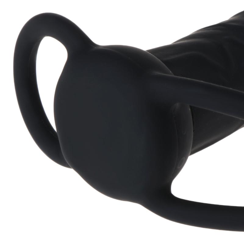 Buy Silicone Double Cock Ring Penis Enhancer Dildo Sex Toy