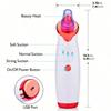 Facial Blackhead Remover Vacuum Pore Adsorber Electric Pimple Blackhead Cleaner USB Rechargeable Water Cycle Face Cleaning Tool