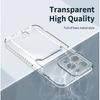For iPhone 13 13Pro Pro Max 13ProMax ProMax Case For Apple 13Mini Mini Card Pocket Clear Full Camera Phone Cases Back Cover Capa