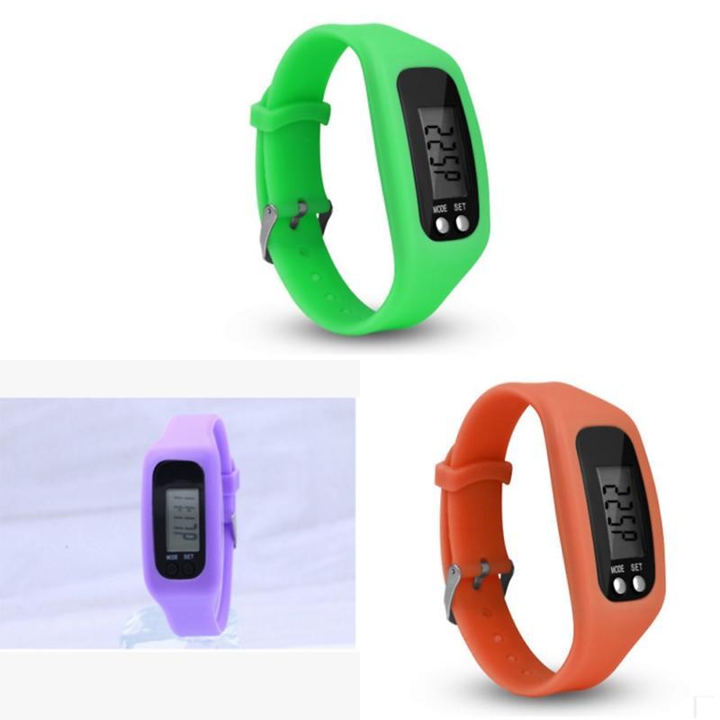 Stylish Led Pedometer Sport Bracelet Wristband Smart Watch With Colorful Design And Useful Features