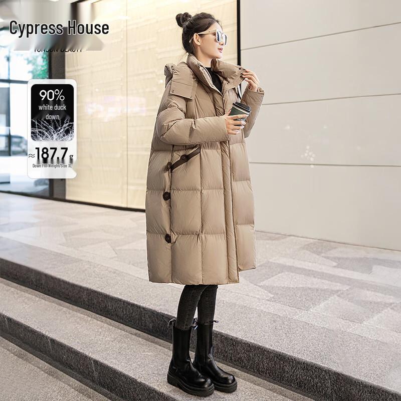 

Женская зимняя куртка Sibaisha с капюшоном, 90% пух M