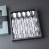 Bamboo Silver Korean Sujeo Cutlery Set – STS304 Stainless Steel Spoon & Chopsticks for 5 People with Gift Box