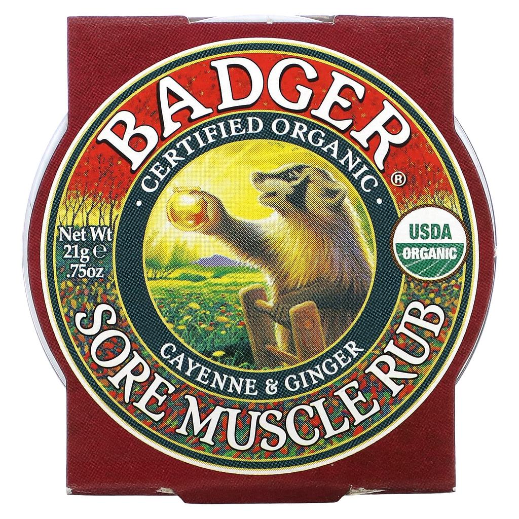 Muscle Pain Relief Cream, Cayenne & Ginger, 21G (0.75Oz)
