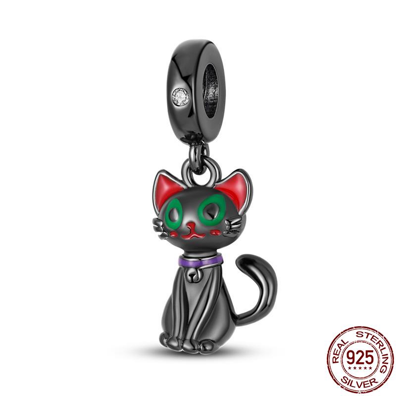 Cute Animals Beads Charms Fit Original 3Mm Bracelet Dog Cat Owl Rabbit Diy Jewelry Making Animals Protection